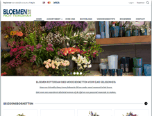 Tablet Screenshot of bloemenrotterdam.nl
